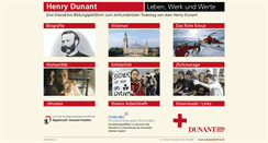 Desktop Screenshot of dunant-wissen.ch